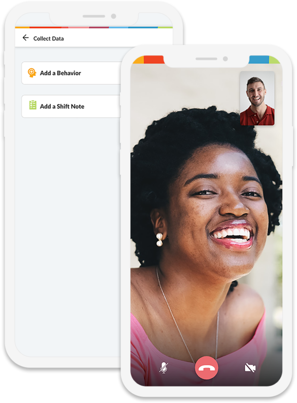 Woman on video chat